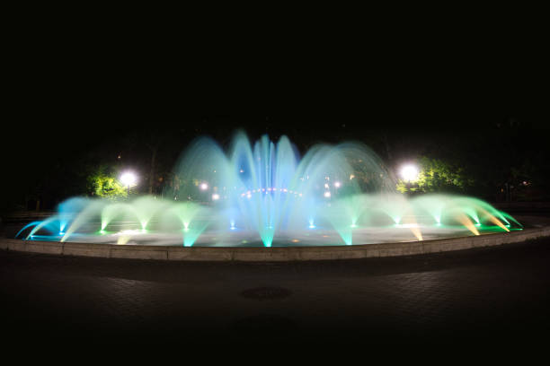 Led water fountain